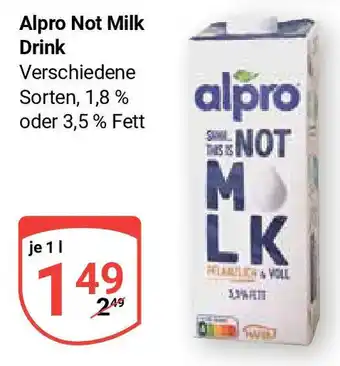 Globus Alpro Not Milk Drink 1 l Angebot