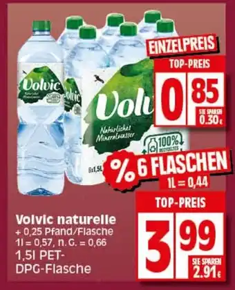 Elli Markt Volvic naturelle 1.5L Angebot