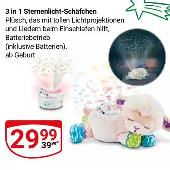 Globus 3 in 1 Sternenlicht-Schäfchen Angebot