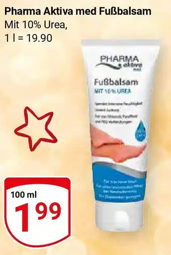 Globus Pharma Aktiva med Fußbalsam 100 ml Angebot