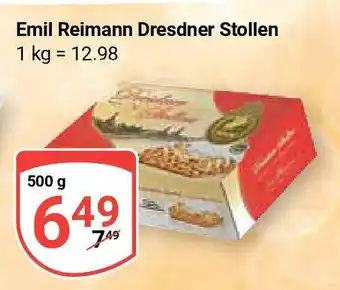 Globus Emil Reimann Dresdner Stollen 500 g Angebot