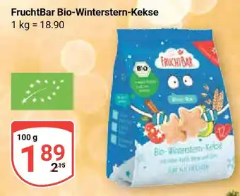 Globus FruchtBar Bio-Winterstern-Kekse 100 g Angebot