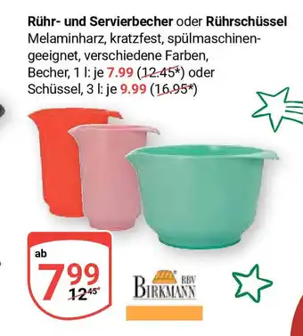 Globus Rühr- und Servierbecher oder Rührschüssel Becher Angebot