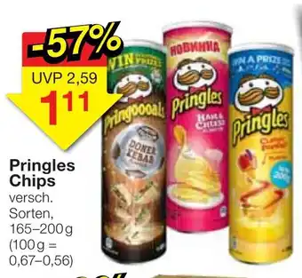 Jawoll Pringles Chips 165-200g Angebot