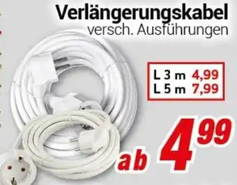 CENTERSHOP Verlängerungskabel Angebot