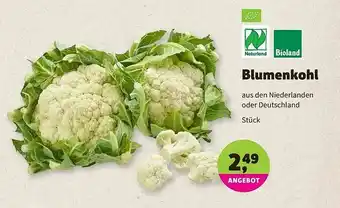 Biomarkt Blumenkohl Bioland Angebot