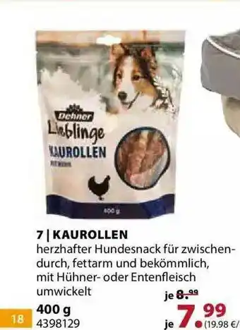 Dehner Kaurollen Angebot