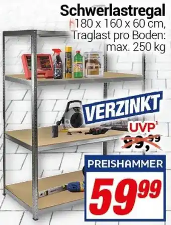 CENTERSHOP Schwerlastregal Angebot