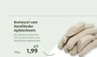 Biocompany Bratwurst Vom Havelländer Apfelschwein Angebot