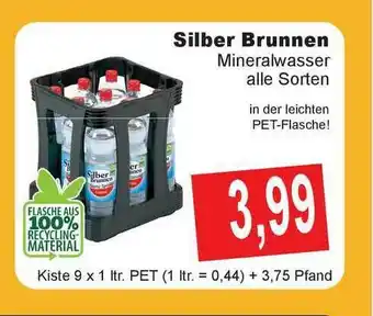 Getränke Göbel Silber Brunnen Mineralwasser Angebot