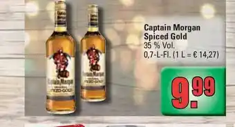 Profi Getränke Captain Morgan Spiced Gold Angebot