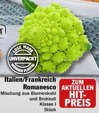 Hit Italien/Frankreich Romanesco Angebot