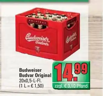 Profi Getränke Budweiser Budvar Original Angebot