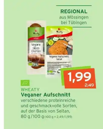 Naturgut Wheaty Veganer Aufschnitt Angebot