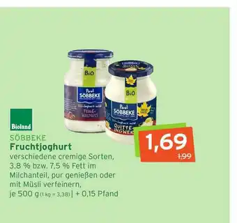 Naturgut Söbbeke Fruchtjoghurt Bioland Angebot