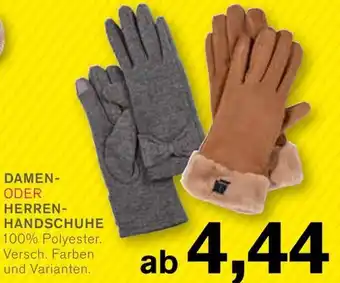 KODi DAMEN ODER HERREN HANDSCHUHE Angebot