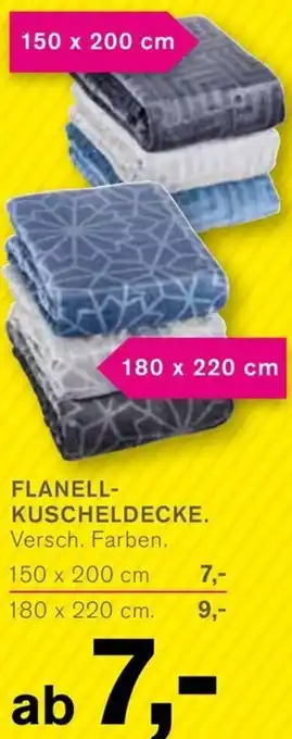 KODi FLANELL KUSCHELDECKE Angebot