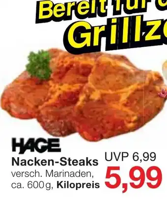 Jawoll Hage Nacken Steaks 600g Angebot