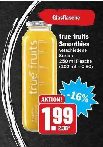 Hit True Fruits Smoothies Angebot