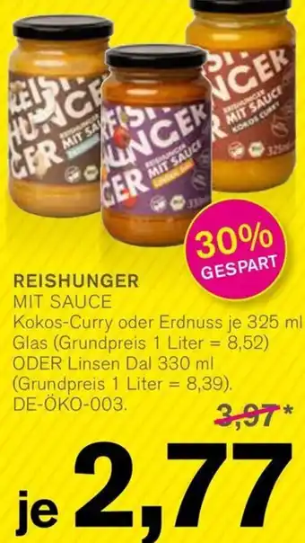 KODi REISHUNGER MIT SAUCE 325/330 ml Angebot