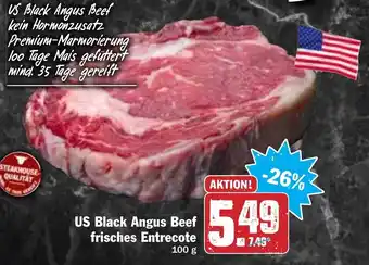 Hit US Black Angus Beef frisches Entrecote 100g Angebot