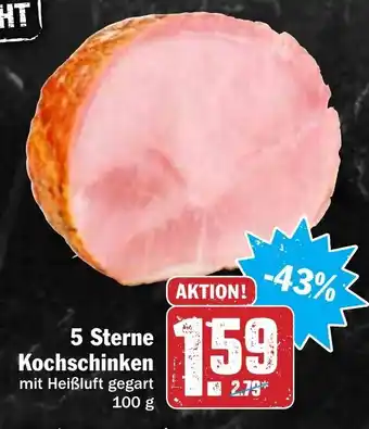 Hit 5 Sterne Kochschinken 100g Angebot