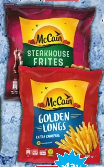 Hit McCain Golden Longs, Steakhouse Frites oder Chef Frites 600/650/750g Beutel Angebot