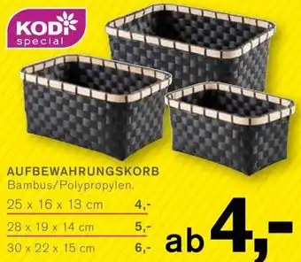 KODi AUFBEWAHRUNGSKORB Angebot