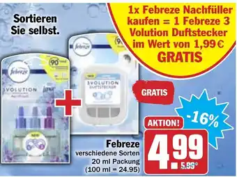 Hit Febreze 20ml Angebot