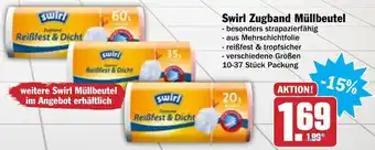 Hit Swirl Zugband Müllbeutel Angebot