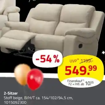 ROLLER 2-Sitzer Angebot