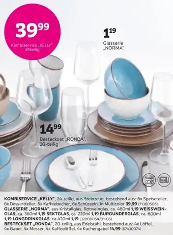 Mömax Kombiservice „KELLY", 24teilig Angebot