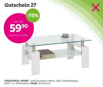 Mömax Couchtisch „INTRO" Angebot