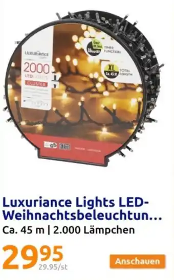 Action Luxuriance Lights LED-Weihnachtsbeleuchtung 45m Angebot