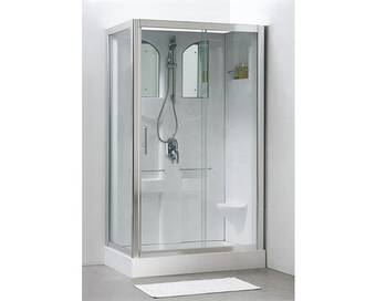 Hornbach Fertigdusche schulte expressplus malta 80 x 120 x 210 cm alpinweiß Angebot