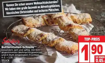 Edeka Schäfer's Butterstollen-Schleife Angebot