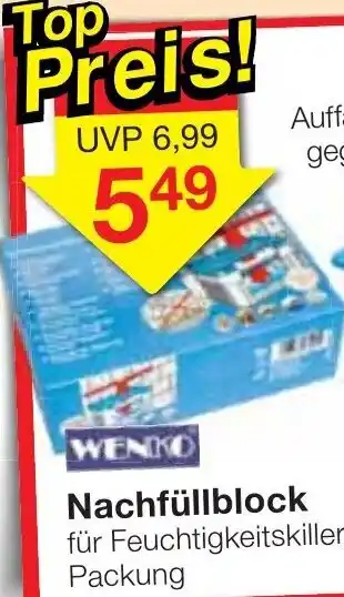 Jawoll Wenko Nachfüllblock Angebot