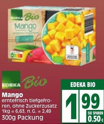 Edeka Edeka Bio Mango 300 g Packung Angebot