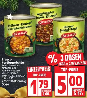 Edeka Erasco Fertiggerichte 770/780/800 ml/g Dose Angebot