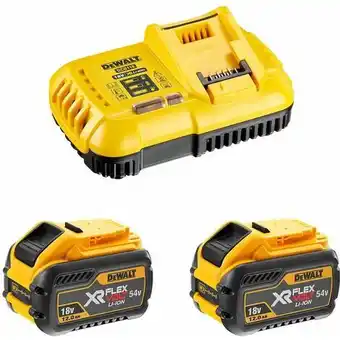 ManoMano Power set dewalt flexvolt dcb118y2 (2 x 54v/18v 12,0 ah + dcb118) Angebot