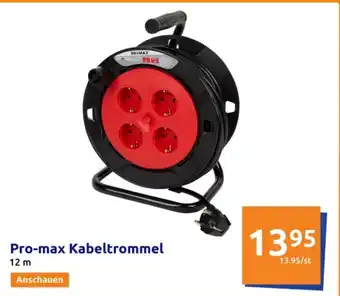 Action Pro-max Kabeltrommel 12m Angebot