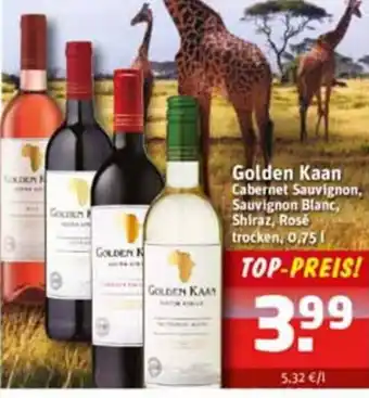 Schluckspecht Golden Kaan Cabernet Sauvignon, Sauvignon Blanc, Shiraz, Rosé trocken, 0,75L Angebot