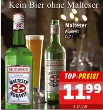 Schluckspecht Malteser Aquavit 0,7L Angebot