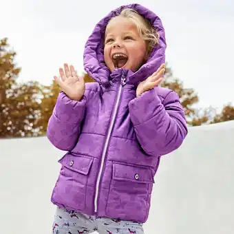 NKD Kinder-mädchen-jacke mit großer kapuze Angebot