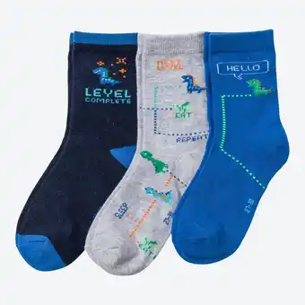 NKD Kinder-jungen-socken mit unterschiedlichen designs, 3er-pack Angebot