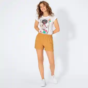 NKD Damen-shorts mit elastischem bund Angebot