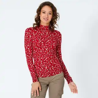 NKD Damen-shirt mit blümchen-muster Angebot