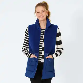 NKD Damen-weste mit kunstfell Angebot