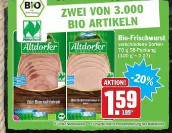 Hit Bio-frischwurst Angebot