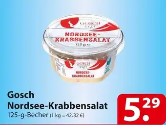 Famila Nord Ost Gosch Nordsee-Krabbensalat 150 g Becher Angebot